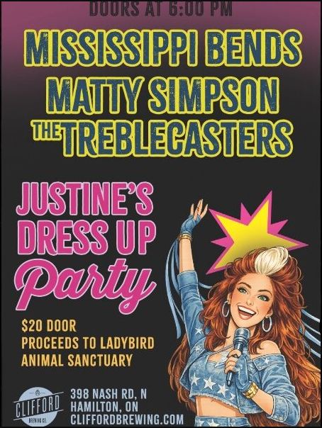 Justine's Dress Up Party Feb 7 2026